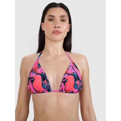 Women's Halter Bikini Top 4F 4FWSS25UBKTF075-54A