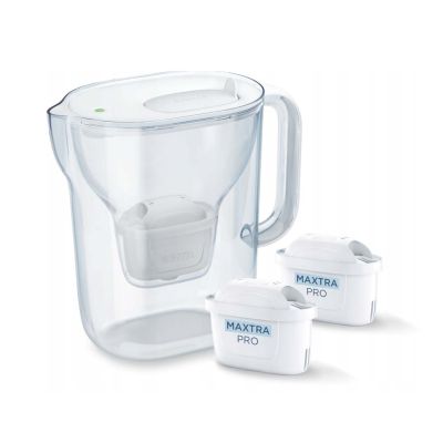 Brita Style Essential filter jug + 2 MaxtraPro PP cartridges (2.4l; white)