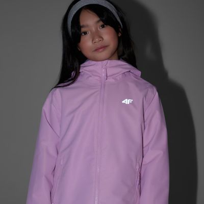 8. Children's jacket 4F U0959 light purple 4FJWSS26TTJAU0959 52S