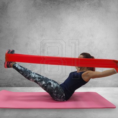 14. Rubber Fitness Profit 120 * 15 * 0.55 cm red DK 2227