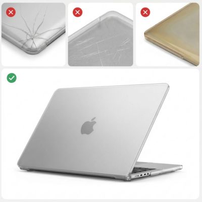 10. Tech-Protect Softshell Case for MacBook Air 15 2023 / 2024 / 2025 / 2026 - Matte Black