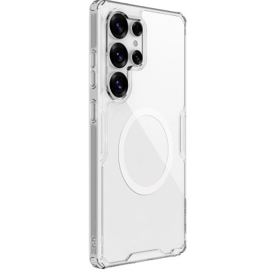 2. Nillkin Nature TPU Pro Magnetic Case with MagSafe for Samsung Galaxy S25 Ultra - White
