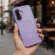 3. Tech-Protect Magmat MagSafe Case for Samsung Galaxy A36 / A56 / A37 5G - Matte Purple