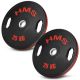 2. TOG25 2 x 25 KG OLYMPIC RUBBER-COATED PLATE 2 x 25 KG HMS