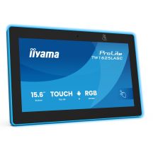 iiyama TW1625LASC-B3PNR conference room display. 39.6 cm (15.6") 1920 x 1080 px LED Wi-Fi 6 (802.11ax), Wi-Fi 5 (802.11ac), Wi-Fi 4 (802.11n), 802.11g, 802.11a, 802.11b Black Bluetooth