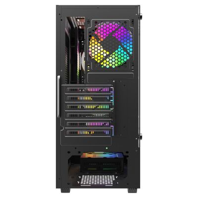 5. SAVIO NOCTIS FLOW RGB COMPUTER CASE