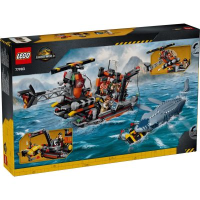 2. LEGO Jurassic World 77983 - Mosasaur Boat Attack