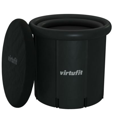 43. VIRTUFIT ICE BATH XXL - 375 LITERS - ANTHRACITE - WITH ACCESSORIES