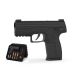 BYRNA SD BLACK rubber and pepper bullet gun k.68 CO2 8g set