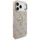 4. Guess 4G Big 4G Classic Logo Big Strap Metal Buttons Case for iPhone 17 Pro Max - Pink