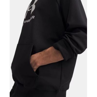 4. Under Armour Rival Fleece Logo Hoodie – black/white