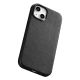 12. iCarer Case Leather cover for iPhone 14 Plus genuine leather case black (compatible with MagSafe)