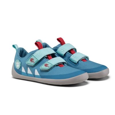 2. Affenzahn Halbschuh Baumwolle Lucky Shark Jr shoes 00391-30211