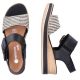 15. Leather wedge sandals Remonte W RKR646