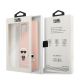 8. Karl Lagerfeld Silicone Ikonik Karl & Choupette Case for Samsung Galaxy S22 Ultra - Light Pink