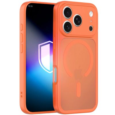 3mk Misty MagCase for iPhone 17 Pro/18 Pro - Orange