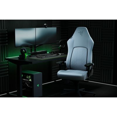 2. Razer Iskur V2 NewGen Gaming Chair Upholstered Seat Gray