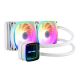 2. Enermax Aquafusion ADV 240mm RGB Liquid CPU Cooler White