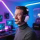 6. Acefast H11 Wireless On-Ear Gaming Headphones - Black