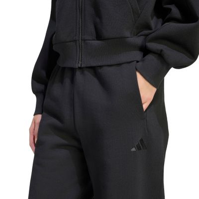 4. adidas Kit Small Logo Regular Cuffed Women's Pants Black KU7935