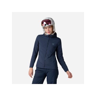 7. Rossignol W Opside Hoodie Jkt Navy Blue