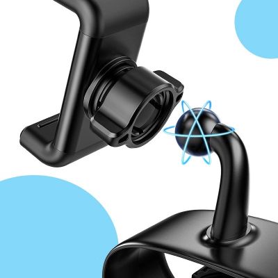 7. Ugreen LP189 60796 Car Phone Holder with Dashboard Buckle - Black