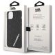 8. Karl Lagerfeld 3D Rubber Multi Logo case for iPhone 15 Plus - black