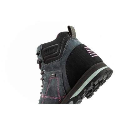 7. CMP Alcor women's trekking shoes leather durable waterproof ankle boots gray