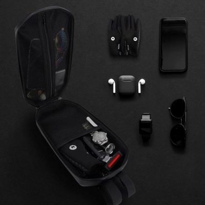 19. Wozinsky Waterproof Scooter Handlebar Bag, Scooter Bag, 4 L, Black (WSB2BK)