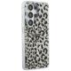 4. Guess IML Leopard Print Triangle MagSafe Case for Samsung Galaxy S26 Ultra - Black