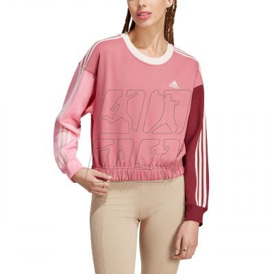 6. adidas Essentials 3-Stripes Crop W IC9875 sweatshirt