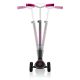 10. Globber Master Prime 3-Wheel Scooter / Black - Neon Pink 664-110