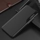 6. Eco Leather View Case, an elegant case with a flap and stand for iPhone 16e / 17e - black