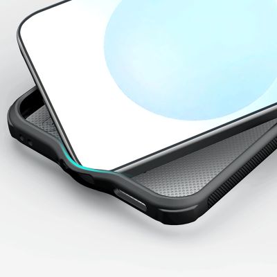 9. Nillkin Super Frosted Shield Pro Case for Samsung Galaxy S26+ - Translucent Black