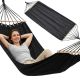 8. GARDEN HAMMOCK 1 PERSON 200X100CM WITH SPREADER 1064055 ANTHRACITE