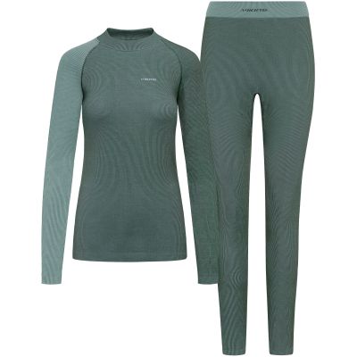 Women’s VIKING Mounti Lady Set Merino Underwear, Green