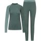Women’s VIKING Mounti Lady Set Merino Underwear, Green