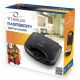 3. TITANUM Raspberry TKT003 waffle maker (750W; black)