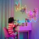 4. Twinkly Candies – 100 RGB LED Pearl Lights, Green Cable, USB-C
