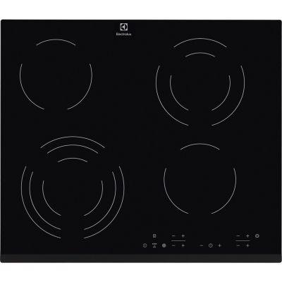 Electrolux EHF 6343FOK ceramic hob (4 cooking zones; black)