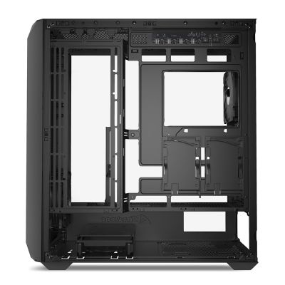 7. Sharkoon AK3 RGB Computer Case Black Tempered Glass