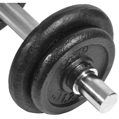 15. CAST IRON DUMBBELL 10 KG BEST SPORTING DIAMETER 30MM