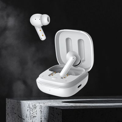 7. QCY T13 In-Ear Headphones with ANC IPX5 Bluetooth 5.3 - White