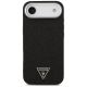3. Guess Glitter Triangle Logo MagSafe Case for iPhone 17 Air - Black