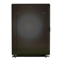 Extralink - 19" 27U 600x1000 Black Flat-Pack Cabinet