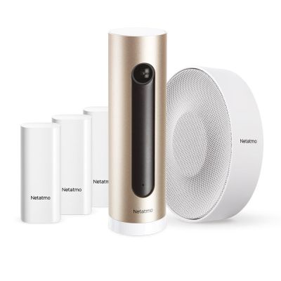 3. Netatmo NBU-ICCS camera with sensors and siren set