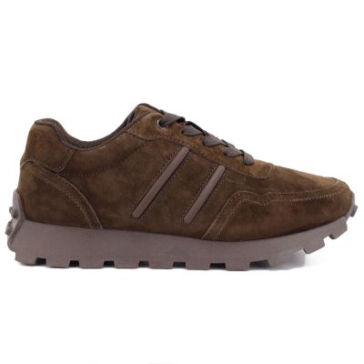 2. Leather platform sneakers brown S.Barski