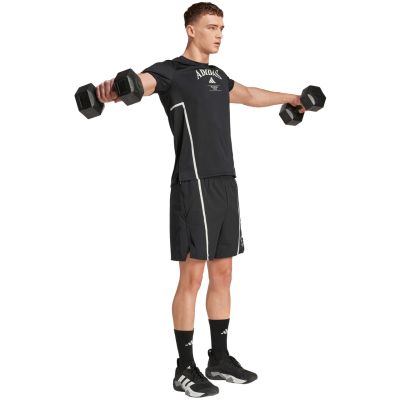 6. Men's adidas Designed for Training Legacy Heritage Tee Black KA5284