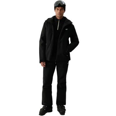 8. Men’s Ski Jacket 4F M1202 Deep Black 4FWAW26TTJAM1202 20S