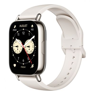 2. Xiaomi Redmi Watch 5 Lite | GPS (Satellite) | AMOLED | 1.96" | Light Gold